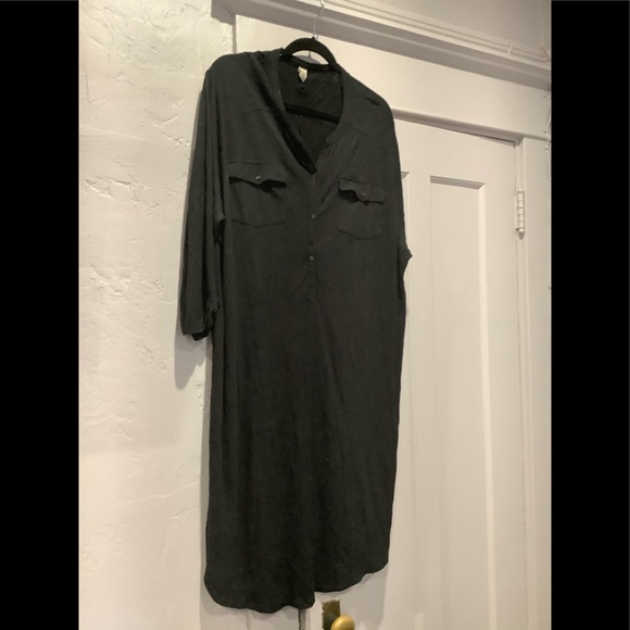 Old Navy Black Long Sleeve Dress - Picture 1 of 1